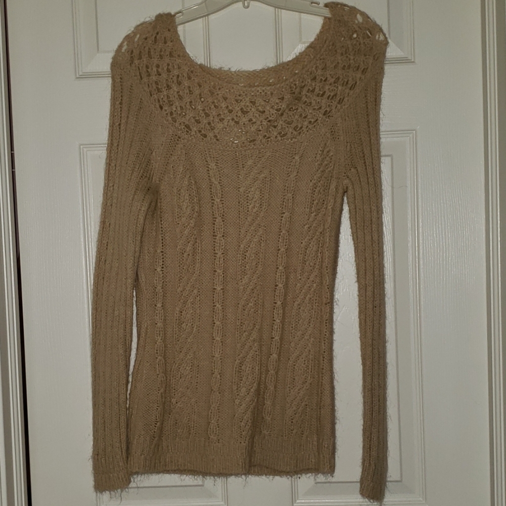 LOFT wide neck sweater
